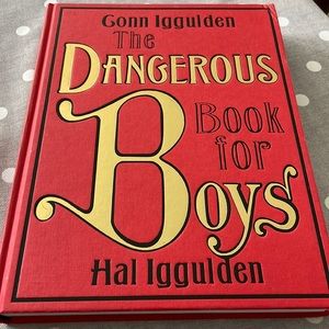 Hardcover Book, The Dangerous Book for Boys, general knowledge book for boys